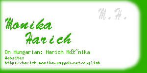 monika harich business card